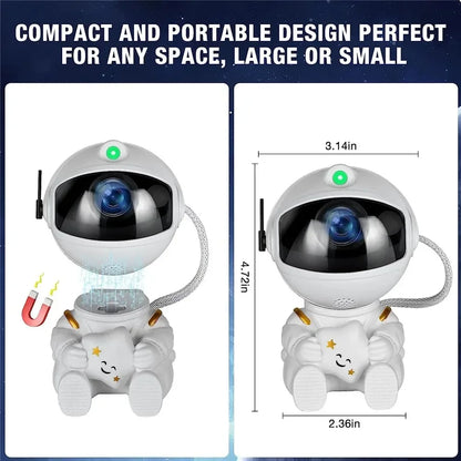 Astronaut Galaxy Projector Star Projector Galaxy Night Light Space Buddy Projector with Nebula Remote Control for Bedroom home