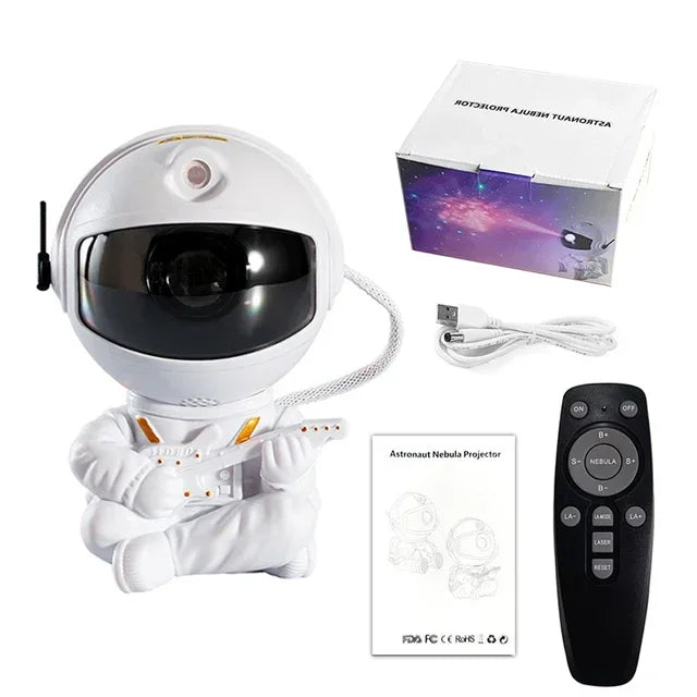 Astronaut Galaxy Projector Star Projector Galaxy Night Light Space Buddy Projector with Nebula Remote Control for Bedroom home